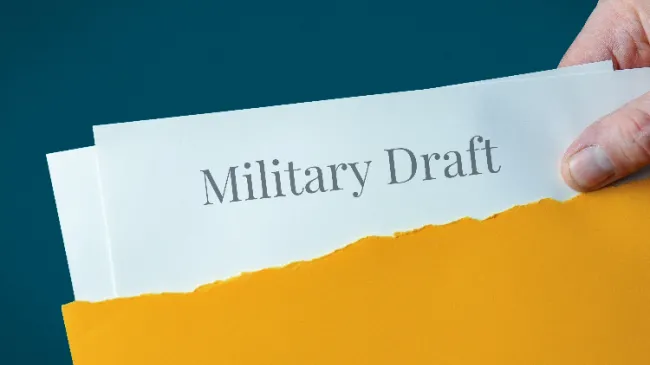 military draft form